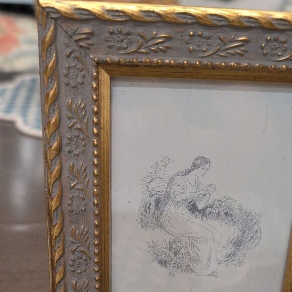 Gold and Silver Ornate Picture Frame with Intricate Accents by Melannco - Picture 2 of 10